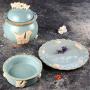 Carmel Ceramica Cat Food and Water Bowl