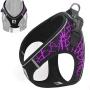YIEPAL No Choke Reflective Padded Step in Small Dog Harness Adjustable Stylish Sport Puppy Vest Harness