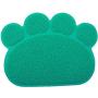 JOYJULY PVC Pet Dog Cat Puppy Kitten Dish Bowl Food Water Placemat Mat Paw Shape