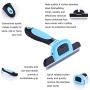 Pet Grooming Brush - Long & Short Hair Pet Grooming & Professional Deshedding Tool for Small, Medium and Large Dog and Cat brush-Make beautiful hair for pets, this is the best gift for pets