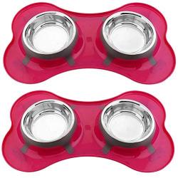 Iconic Pet Colour Splash Designer Bone Shape Fusion Pet Diner