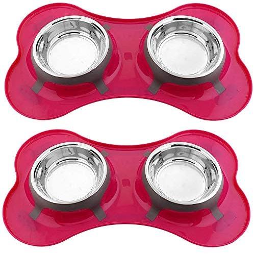 Iconic Pet Colour Splash Designer Bone Shape Fusion Pet Diner