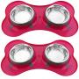 Iconic Pet Colour Splash Designer Bone Shape Fusion Pet Diner