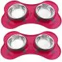 Iconic Pet Colour Splash Designer Bone Shape Fusion Pet Diner