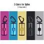 Decdeal Pet Poop Holder Dog Waste Dispenser Aluminum Tube Includes 15pcs Waste Bags Refillable (Blue)