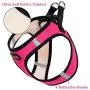 Poohoo 2 Pack Step-in Double Layers Mesh Dog Vest Harness Adjustable for Small Medium Dogs (L(Chest:19.2''-21.7''), Beige and Pink), Calming Faux Fur Donut Cuddler Dog Bed Poohoo 2 Pack Step-in Double Layers Mesh Dog Vest Harness Adjustable for Small Medium Dogs (L(Chest:19.2''-21.7''), Beige and Pink), Calming Faux Fur Donut Cuddler Dog Bed