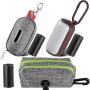 6 Pieces Dog Waste Bag Holder Set, Dog Waste Bags Holder Dispenser Leash Poop Waste Bag Holder Dog Leash Attachment Dispenser with 3 Rolls of Dog Poop Waste Bags Fits for Most Dogs Leash, 3 Styles 6 Pieces Dog Waste Bag Holder Set, Dog Waste Bags Holder Dispenser Leash Poop Waste Bag Holder Dog Leash Attachment Dispenser with 3 Rolls of Dog Poop Waste Bags Fits for Most Dogs Leash, 3 Styles