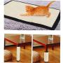 Onlup Small Sisal Mat, Small Sisal Mat for Cat with Magic Tape Durable Wall Mounted Scratching Pad Cardboard Scratcher Post Multifunctional for Cats to Rest Play Grind Claws 11.8x8in