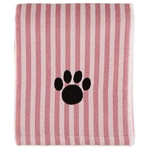Bone Dry Embroidered Pet Towel Bone Dry Embroidered Pet Towel