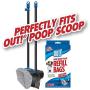 OUT! Dog Poop Bags Refill for Poop Scoop & Rake – 50Ct