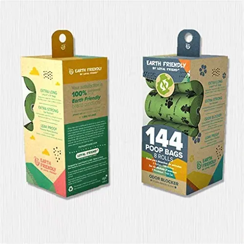 Lenlang Dog Poop Bags, Leak-Proof Pet Waste Bags with 144 Scented Bags Rolls Cat Litter Bag & Thick Doggie Poop Bags for Outdoors Pickups Lenlang Dog Poop Bags, Leak-Proof Pet Waste Bags with 144 Scented Bags Rolls Cat Litter Bag & Thick Doggie Poop Bags for Outdoors Pickups