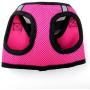 The Worthy Dog Step-in Sidekick Harness with Padded Mesh Velcro Adjustable, Outdoor, Easy Walk Vest Fits Small, Medium and Large Dogs-Pink