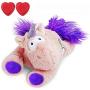 Lepawit Dog Plush Toy Heartbeat Toy Puppy Behavioral Training Aid Toy for Anxiety Relief, Newborn Puppies Sleep Aid Separation Anxiety, Cute Unicorn Accompany Plush Toy for Dogs