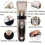 VARWANEO Dog Clippers Shaver Low Noise Dog Cat Grooming Clippers Kit Rechargeable Cordless Dog Grooming Tools for Small &Medium &Large Dogs Cats Horse Pet