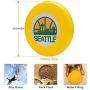 Pet Frisbee Flying Disc Dog Toy - Multifunction Defunct Seattle Supersonics Skyline