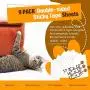 Domipet 9 Pack Cat Scratch Deterrent Tape, Double Sided Anti Cats Scratching Sticky Tape 3 Pack+17.8L12W 3 Pack+16L12W 3 Pack+17L10W Anti-Scratch Training Scratch Stopper Clear Furniture Protector Domipet 9 Pack Cat Scratch Deterrent Tape, Double Sided Anti Cats Scratching Sticky Tape 3 Pack+17.8L12W 3 Pack+16L12W 3 Pack+17L10W Anti-Scratch Training Scratch Stopper Clear Furniture Protector