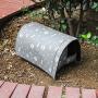 Xianggu Pet House, Cats Tunnel Shelter, Waterproof Outdoor Cat Shelter, Oxford Cloth Soft Plush Foldable Portable Stray Pet Shelter, Pet House for Kitty and Puppy (S/M/L)