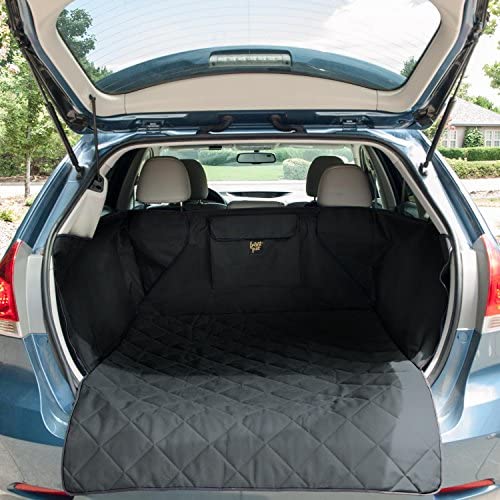 FrontPet Quilted Dog Cargo Cover for SUV, Universal Fit for Any Pet Animal. Durable Liner Covers and Protects Your Vehicle, Regular, Large and Extra Large