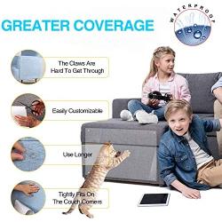 Maoyea Furniture Protectors from Cats Cat Scratch Deterrent Sheet Training Tape an-ti Pet Scratch for Leather Couch Furniture Protector