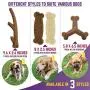 Chew King Gear Nylon Bones, Textured Bacon Flavored Chew Toy