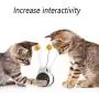 Anosiar Interactive cat Toys, 180 Degree Self Rotating Ball Car Toy with Catnip, Cat Wand Chaser Trainning Toys for Kitten/Cats Toys, Stimulate Attractive Hunting Instinct for Your Kitty Anosiar Interactive cat Toys, 180 Degree Self Rotating Ball Car Toy with Catnip, Cat Wand Chaser Trainning Toys for Kitten/Cats Toys, Stimulate Attractive Hunting Instinct for Your Kitty