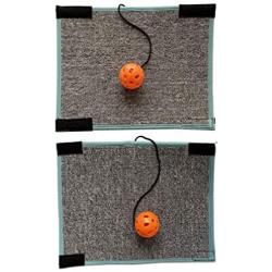 Cat Scratching Mat. Cat Scratcher Furniture Scratching Protector - Table & Chair Legs Wrapping Around Scratching Protection.