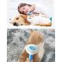 Premium Pets Self Cleaning Slicker Brush - One Click Cleaning Dog Brush - Gentle Hair Removal Cat Brush - Great for Daily Grooming - Suitable for Long and Short Hair