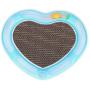 HERCHR Cat Scratching Pad Board Pet Kitten Heart-Shaped Scratcher Bell Balls Training Toys,3 Colors