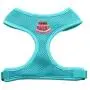 Mirage Pet Products 73-34 LGAQ Pink Birthday Cake Chipper Aqua Harness, Large