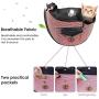 HomeChi Pet Sling, Small Pets Puppy Dog Cat Sling Carrier Bag Hands-Free with Adjustable Padded Strap Front Pouch Single Shoulder Bag Carrying Tote for Outdoor Walking Hiking