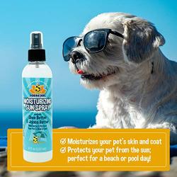 Bodhi Dog Sunscreen | Large 8oz Moisturizing Sun Spray for Natural Skin Protection | Safe Skin Conditioner for All Breeds with No Zinc Oxide | Made in the USA