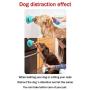 POSO Dog Lick Pad for Washing,Shower - with Suction for Stress Pet Lick Mat, Dogs Lick Pad for Relieve Stress, Replaceable 3pcs Dog Treat