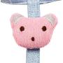 Forestpaw Cute Cat Halter Harness with Matching Leash,Escape Proof Adjustable Soft Canvas Strap and Long Leash for Cat Kitten Interaction and Outdoor Walking