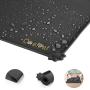 Silicone Dog Food Mat Waterproof Pet Feeding Mat Cat Water Bowl Mat Non-Slip Pet Safety Grade Silicone with Raised Edges Easy Clean Collect Food and Water Spills for Small and Medium Pets