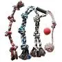 “N/A” Dog Toy Bite Resistant Cotton Rope Set, Can Be Used for Big Dog Training “N/A” Dog Toy Bite Resistant Cotton Rope Set, Can Be Used for Big Dog Training