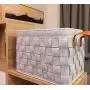 Medium Felt Dog Toy Box, Dog Toy Chest, Dog Storage Basket - Perfect for organizing pet Toys, Blankets, leashes, Coat and Dry Dog Treats - Grey
