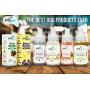 Handy Hound Coconut Ginger Almond Foaming No Rinse Shampoo for Dogs or Cats | All-Natural Dry Waterless Pet Shampoo to Safely Remove Pet Odors | 9oz/266ml, Made in USA.