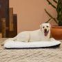 ANWA Dog Bed Pet Cushion Crate Mat Soft Pad Washable and Cozy for Medium Large Dog