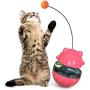 Bingirl Cats Toy Funny Pet Training Tool Leaking Food Ball Educational Tumbler Toy Pet Supplies