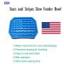 ROFTEK feeder dog bowl, interesting slow feeding interactive extended extension stop puzzle dog bowl, healthy diet weight loss pet dog slow feeding bowl, anti-swallowing dog bowl, pet bowl Slow feeder