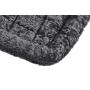New World Gray Dog Bed | Bolster Dog Bed Fits Metal Dog Crates | Machine Wash & Dry