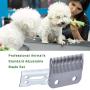 Replacement Clipper Blade Compatible with Wahl #30-15-10 Pro Ion, Iron Horse, Show Pro Plus, U-Clip, and Deluxe U-Clip，Professional Pet Animal Dog Standard Adjustable Blade Set