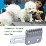 Replacement Clipper Blade Compatible with Wahl #30-15-10 Pro Ion, Iron Horse, Show Pro Plus, U-Clip, and Deluxe U-Clip，Professional Pet Animal Dog Standard Adjustable Blade Set