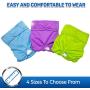 Pet Magasin Reusable Washable Dog Diapers (Pack of 3), Highly Absorbent with Strong & Flexible Velco
