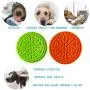 Silicone Dog Lick Mat in Slow Feeder Healthier Eating for Small Dogs Favorite Treats-2 Packs of Licking Pad