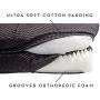 AsFrost Dog Bed, Orthopedic Dog Beds with Removable Washable Cover, Memory Foam Pet Bed for Dogs & Cats, Nonslip Bottom Pet Beds for Sleep
