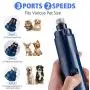 Petgria Upgraded Dog Nail Grinder with LED Light - Professional 2-Speed Electric Pet Nail Trimmer Powerful Painless Paws Grooming & Smoothing for Small Medium Large Dogs Petgria Upgraded Dog Nail Grinder with LED Light - Professional 2-Speed Electric Pet Nail Trimmer Powerful Painless Paws Grooming & Smoothing for Small Medium Large Dogs