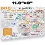 FLO PET Did You Feed The Dog? Feeding Reminder Refrigerator Magnet,Magnetic Dry Erase Sheet for Fridge,Daily Feeding Guidelines with Daily Indication Chart to Feed Your Puppy Adult Dog Cat. FLO PET Did You Feed The Dog? Feeding Reminder Refrigerator Magnet,Magnetic Dry Erase Sheet for Fridge,Daily Feeding Guidelines with Daily Indication Chart to Feed Your Puppy Adult Dog Cat.