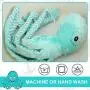 Expawlorer Octopus Dog Toy - Best Squeaky Dog Plush Toys Pet Puppy Soft Treat Chew Toy Interactive for Small to Medium Breeds Dogs Cats Playing, 17''