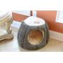 Armarkat Cat Bed, Laurel Green and Beige